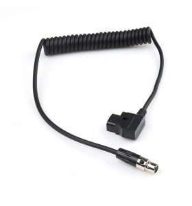 D-tap to 5Pin mini xlr metal female  cable, Mini XLR microphone cable, used for camera, UAV power supply